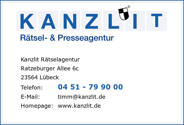 Kanzlit Rtselagentur